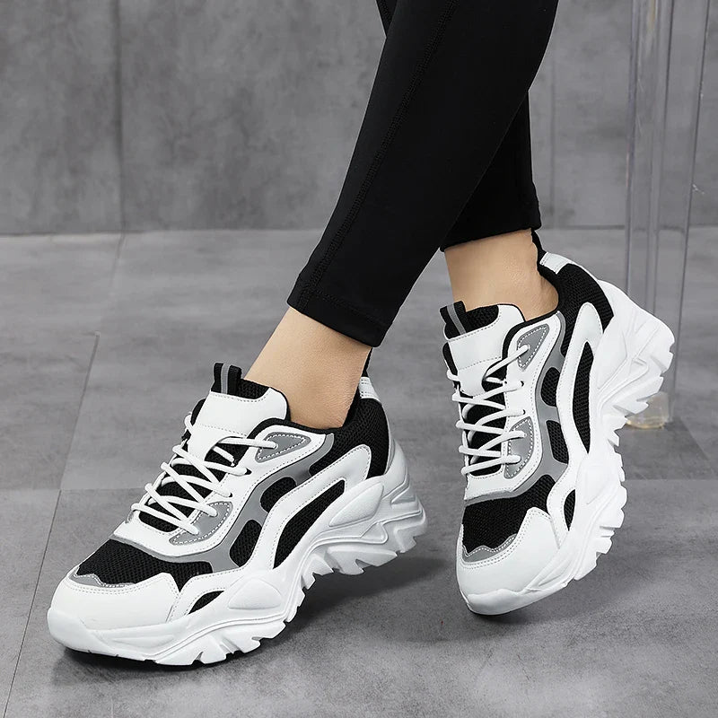 LUNAGLOW™ REFLECTIVE CHUNKY SNEAKERS